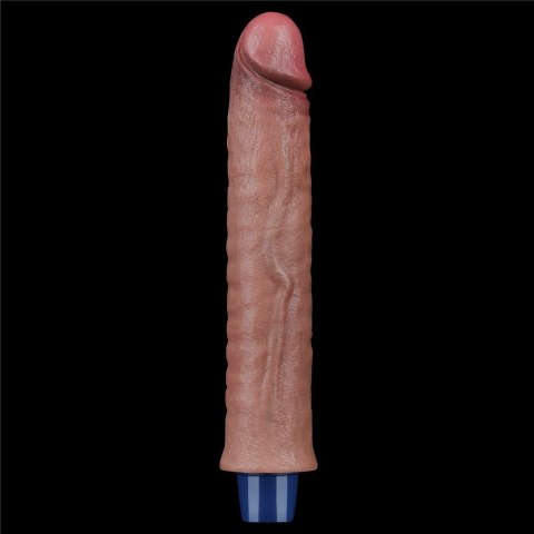 WIBRATOR 9.5" REAL SOFTEE VIBRATING DILDO 24-0392