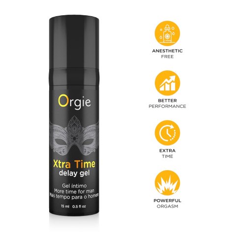ŻEL OPÓŹNIAJĄCY XTRA TIME - DELAY GEL 15 ML 27-0010 ŻEL OPÓŹNIAJĄCY XTRA TIME - DELAY GEL 15 ML 27-0010