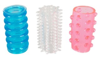 ZESTAW NAKŁADEK TOKIO SLEEVES SILIKON 3ER SET 13-0152