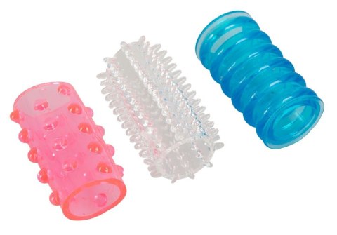 ZESTAW NAKŁADEK TOKIO SLEEVES SILIKON 3ER SET 13-0152 ZESTAW NAKŁADEK TOKIO SLEEVES SILIKON 3ER SET 13-0152