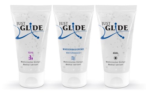 ZESTAW ŻELI SMAKOWYCH JUST GLIDE 3X50 ML 13-2835 ZESTAW ŻELI SMAKOWYCH JUST GLIDE 3X50 ML 13-2835