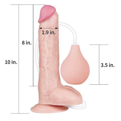 10'' SQUIRTING DILDO 24-0046 LOVETOY 10'' SQUIRTING DILDO 24-0046 LOVETOY