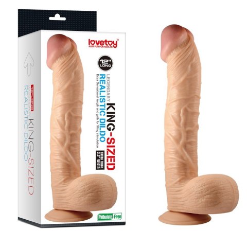 12 KING-SIZED DILDO 24-0063 LOVETOY 12 KING-SIZED DILDO 24-0063 LOVETOY