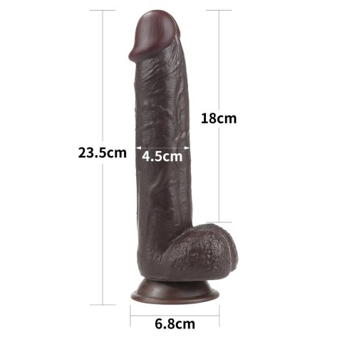 9.0'' SLIDING SKIN DUAL LAYER DONG 24-0306 LOVETOY 9.0'' SLIDING SKIN DUAL LAYER DONG 24-0306 LOVETOY