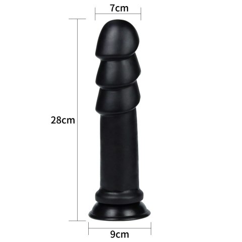 DILDO 11.25" KING SIZED ANAL RIPPLES 24-0524 LOVETOY