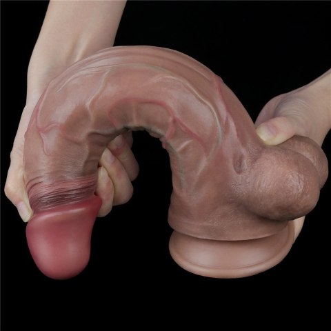DILDO 11.5'' DUAL LAYERED PLATINUM SILICONE COCK 24-0160 LOVETOY DILDO 11.5'' DUAL LAYERED PLATINUM SILICONE COCK 24-0160 LOVETOY
