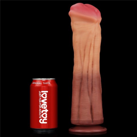 DILDO 12'' DUAL LAYERED PLATINUM SILICONE COCK 24-0145 LOVETOY DILDO 12'' DUAL LAYERED PLATINUM SILICONE COCK 24-0145 LOVETOY