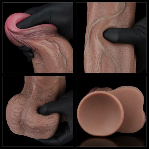 DILDO 13'' DUAL LAYERED SILICONE COCK XXL 24-0439 LOVETOY DILDO 13'' DUAL LAYERED SILICONE COCK XXL 24-0439 LOVETOY