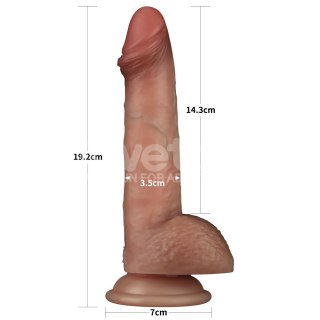 DILDO 7.5'' SLIDING SKIN PRO DUAL LAYER SILICONE DONG 24-0583 LOVETOY