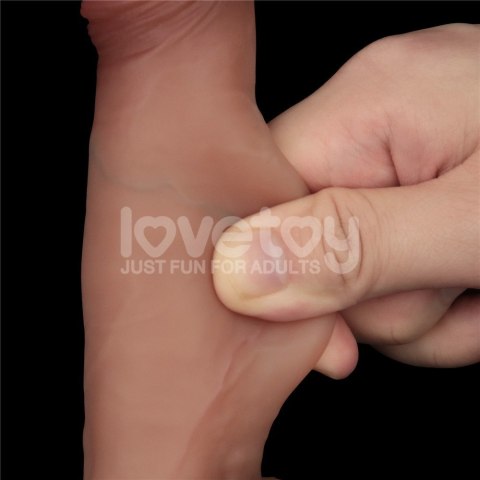 DILDO 7.5'' SLIDING SKIN PRO DUAL LAYER SILICONE DONG 24-0583 LOVETOY DILDO 7.5'' SLIDING SKIN PRO DUAL LAYER SILICONE DONG 24-0583 LOVETOY