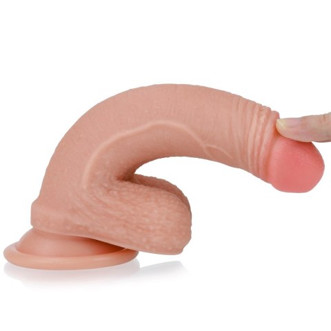 DILDO 7'' DUAL LAYERED PLATINUM SILICONE COCK 24-0226 LOVETOY
