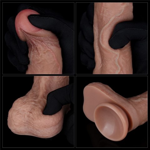 DILDO 8.5'' DUAL LAYERED SILICONE COCK 24-0394 LOVETOY