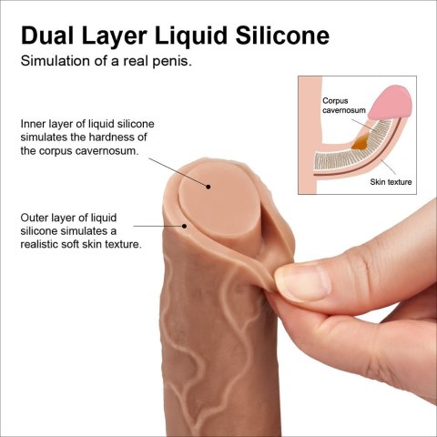 DILDO 8.5'' NATURE COCK 24-0320 LOVETOY DILDO 8.5'' NATURE COCK 24-0320 LOVETOY