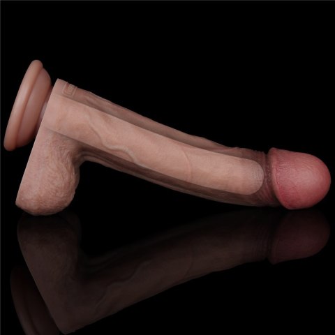 DILDO 9'' DUAL LAYERED SILICONE COCK 24-0393 LOVETOY