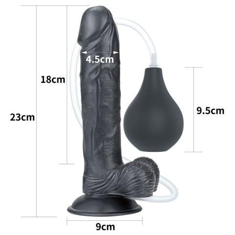 DILDO 9'' SQUIRT EXTREME DILDO - BLACK 24-0252 LOVETOY DILDO 9'' SQUIRT EXTREME DILDO - BLACK 24-0252 LOVETOY
