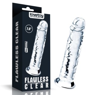DILDO FLAWLESS CLEAR DILDO 7.0'' 24-0130 LOVETOY