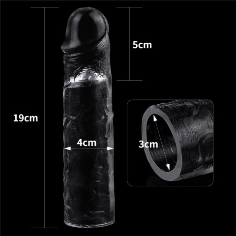 FLAWLESS CLEAR PENIS SLEEVE ADD 2'' 24-0116 LOVETOY FLAWLESS CLEAR PENIS SLEEVE ADD 2'' 24-0116 LOVETOY