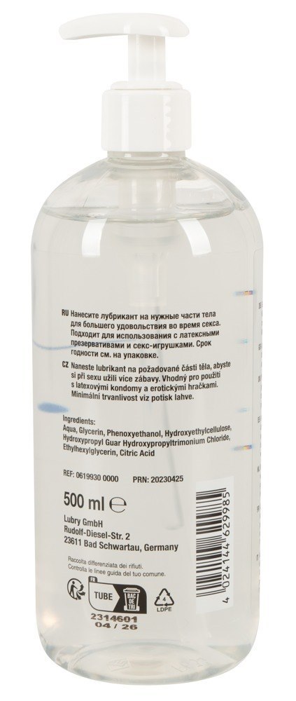 JUST GLIDE WATERBASED 500 ML 13-8626 Just Glide