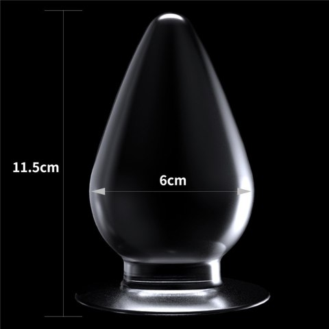 KOREK ANALNY FLAWLESS CLEAR ANAL PLUG 4.5'' 24-0131 LOVETOY