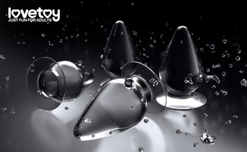 KOREK ANALNY FLAWLESS CLEAR ANAL PLUG 4.5'' 24-0131 LOVETOY