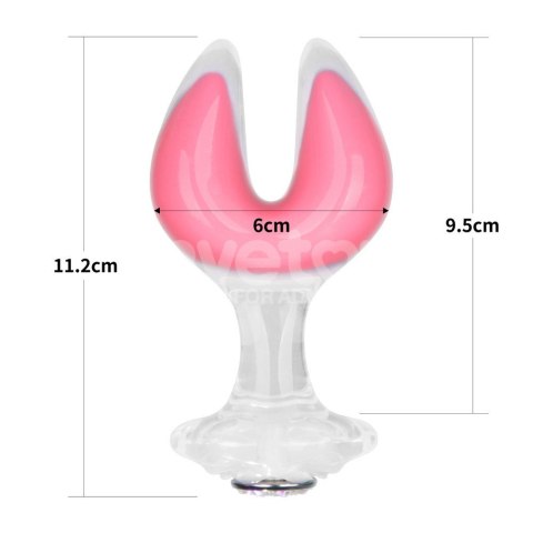 KOREK ANALNY GEMORIA SILICONE BUTT PLUG (GLOW-IN-THE-DARK) 24-0586 LOVETOY