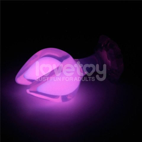 KOREK ANALNY GEMORIA SILICONE BUTT PLUG (GLOW-IN-THE-DARK) 24-0586 LOVETOY