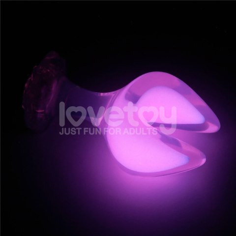 KOREK ANALNY GEMORIA SILICONE BUTT PLUG (GLOW-IN-THE-DARK) 24-0586 LOVETOY