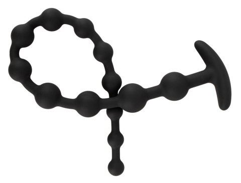 KULKI ANALNE BLACK VELVETS ANAL BEADS SILIC 14-7020 Black Velvets
