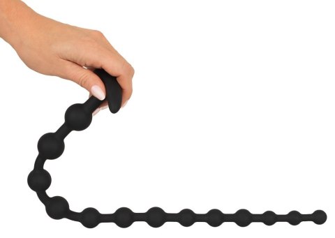 KULKI ANALNE BLACK VELVETS ANAL BEADS SILIC 14-7020 Black Velvets