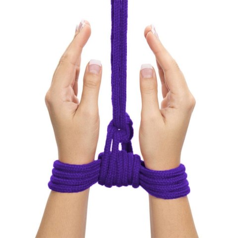 LINA FETISH BONDAGE ROPE 10M FIOLETOWA 24-0170 LOVETOY