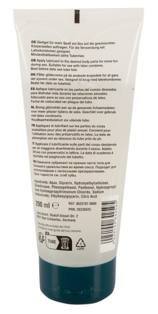 LUBRYKANT LUBRICANT PREMIUM ANAL 200 ML 14-2449 Just Glide