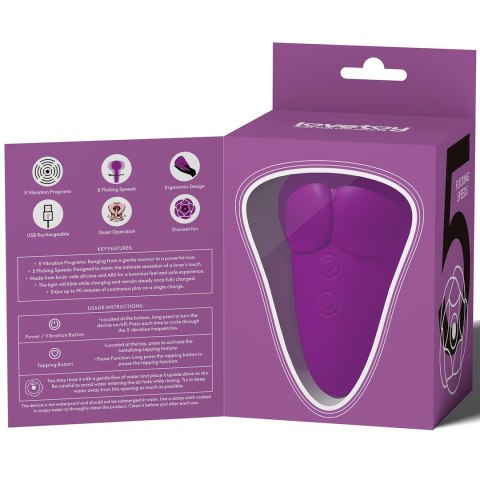 MASAŻER FLICKER RECHARGEABLE VIBRATOR 24-0588 LOVETOY