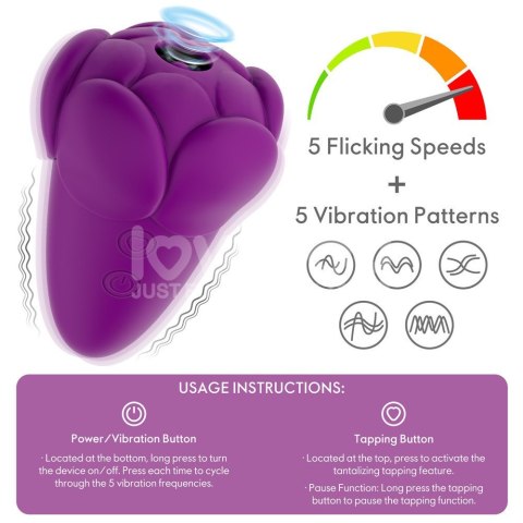 MASAŻER FLICKER RECHARGEABLE VIBRATOR 24-0588 LOVETOY