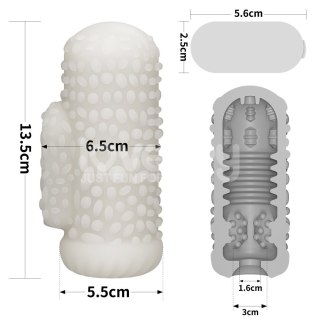 MASTURBATOR KNIGHTS RING VIBRATING DUAL PURPOSE SLEEVE-DRIP 24-0577 LOVETOY