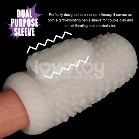 MASTURBATOR KNIGHTS RING VIBRATING DUAL PURPOSE SLEEVE-DRIP 24-0577 LOVETOY MASTURBATOR KNIGHTS RING VIBRATING DUAL PURPOSE SLEEVE-DRIP 24-0577 LOVETOY
