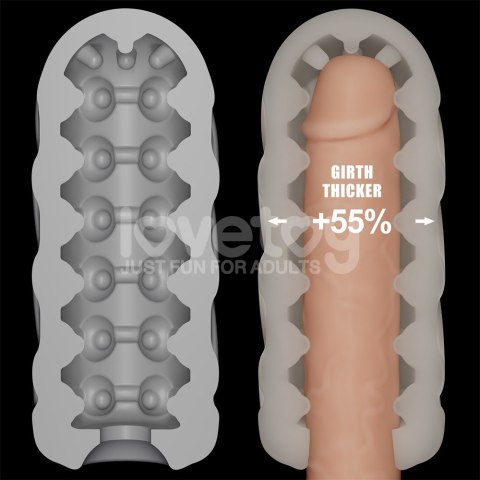 MASTURBATOR KNIGHTS RING VIBRATING DUAL PURPOSE SLEEVE-SPIRAL 24-0576 LOVETOY MASTURBATOR KNIGHTS RING VIBRATING DUAL PURPOSE SLEEVE-SPIRAL 24-0576 LOVETOY