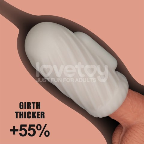 MASTURBATOR KNIGHTS RING VIBRATING DUAL PURPOSE SLEEVE-SPIRAL 24-0576 LOVETOY MASTURBATOR KNIGHTS RING VIBRATING DUAL PURPOSE SLEEVE-SPIRAL 24-0576 LOVETOY