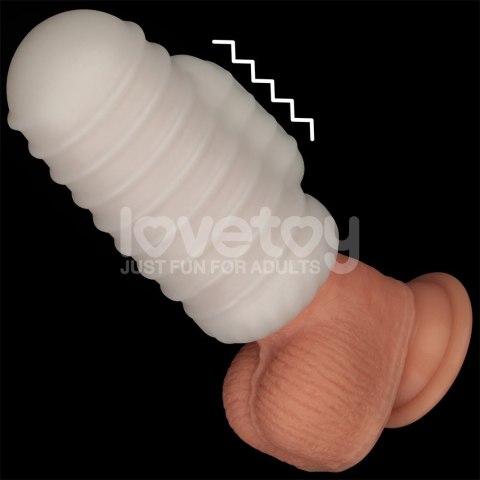 MASTURBATOR KNIGHTS RING VIBRATING DUAL PURPOSE SLEEVE-WAVY 24-0578 LOVETOY MASTURBATOR KNIGHTS RING VIBRATING DUAL PURPOSE SLEEVE-WAVY 24-0578 LOVETOY