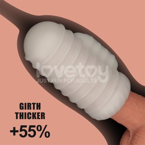 MASTURBATOR KNIGHTS RING VIBRATING DUAL PURPOSE SLEEVE-WAVY 24-0578 LOVETOY MASTURBATOR KNIGHTS RING VIBRATING DUAL PURPOSE SLEEVE-WAVY 24-0578 LOVETOY