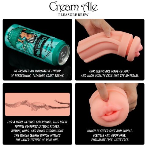 MASTURBATOR PLEASURE BREW MASTURBATOR-CREAM ALE 24-0339 LOVETOY MASTURBATOR PLEASURE BREW MASTURBATOR-CREAM ALE 24-0339 LOVETOY