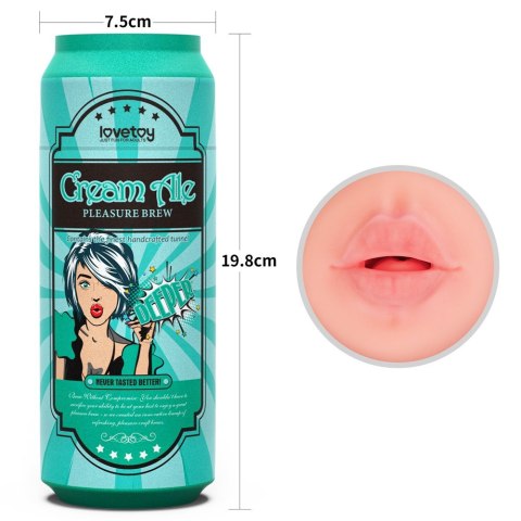 MASTURBATOR PLEASURE BREW MASTURBATOR-CREAM ALE 24-0339 LOVETOY MASTURBATOR PLEASURE BREW MASTURBATOR-CREAM ALE 24-0339 LOVETOY