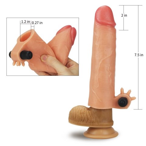 NAKŁADKA ADD 2 VIBRATING SILICONE EXTENDER 24-0090 LOVETOY NAKŁADKA ADD 2 VIBRATING SILICONE EXTENDER 24-0090 LOVETOY
