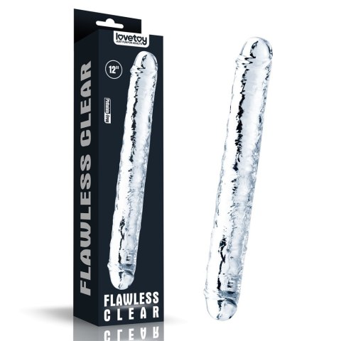 PODWÓJNE DILDO FLAWLESS CLEAR DOUBLE DILDO 12'' 24-0132 LOVETOY PODWÓJNE DILDO FLAWLESS CLEAR DOUBLE DILDO 12'' 24-0132 LOVETOY