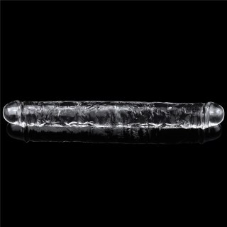 PODWÓJNE DILDO FLAWLESS CLEAR DOUBLE DILDO 12'' 24-0132 LOVETOY