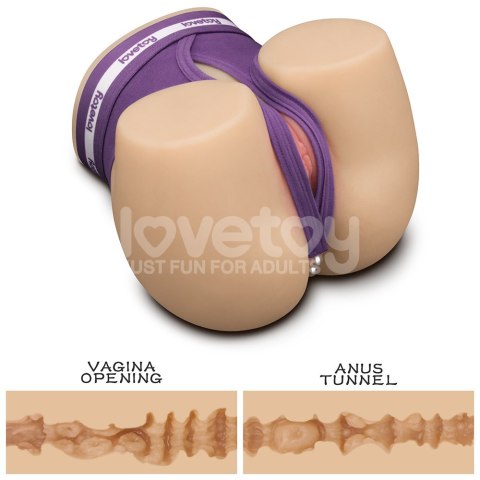 REALISTYCZNE TUŁOWIE MASTURBATOR STREETGIRL'S DUAL MOTOR SENSATION PULSE 24-0580 LOVETOY