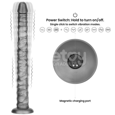 WIBRATOR 16" KING SIZED VIBRATING VIBRAX SLIDER 24-0575 LOVETOY