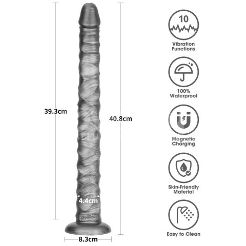WIBRATOR 16" KING SIZED VIBRATING VIBRAX SLIDER 24-0575 LOVETOY
