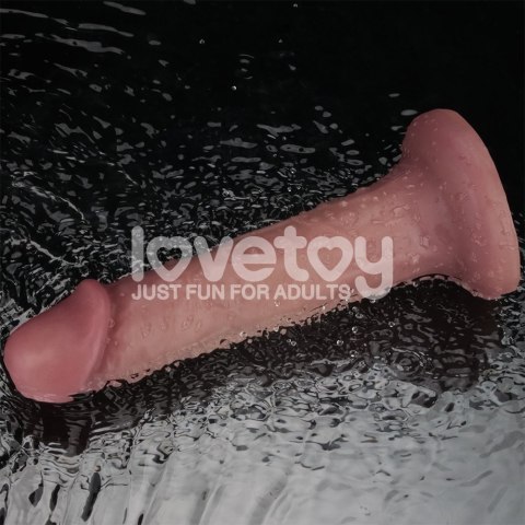 WIBRATOR 8'' VIBRATING DUAL DENSITY POWER COCK 24-0570 LOVETOY
