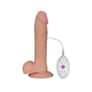 WIBRATOR 9" THE ULTRA SOFT DUDE VIBRATING 24-0285 LOVETOY