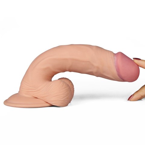WIBRATOR 9" THE ULTRA SOFT DUDE VIBRATING 24-0285 LOVETOY
